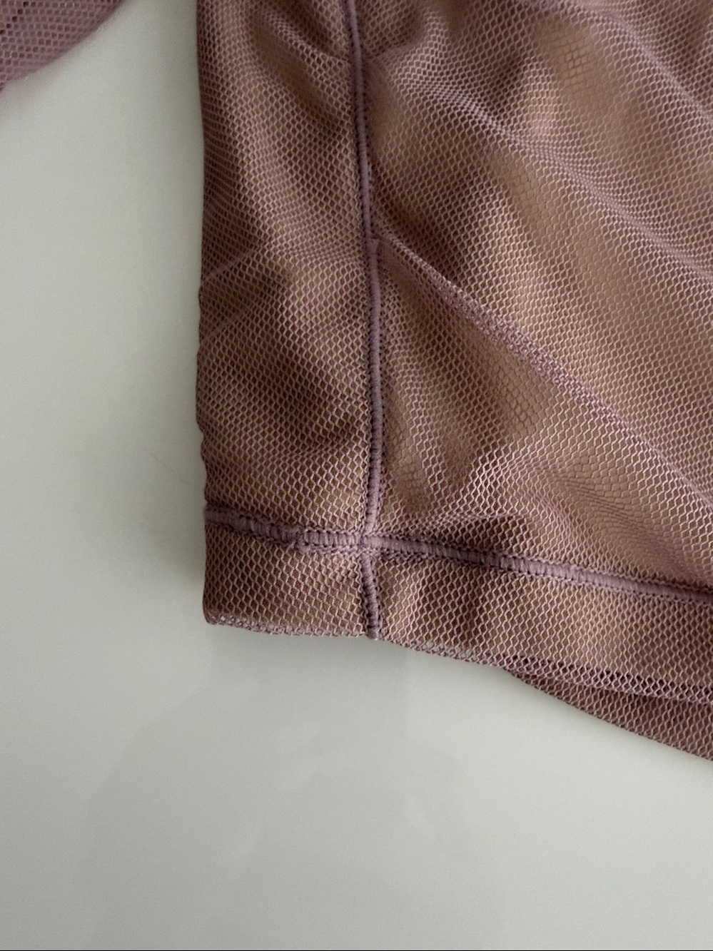 ALO Yoga Rare Mesh Long Sleeve Fitted Crop Top - Picture 8 of 10
